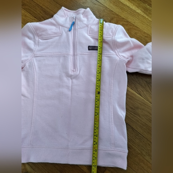 Vineyard Vines Women's Performance 1/4 Zip Sweaters Stretch Color Pink Size XS - Picture 10 of 11